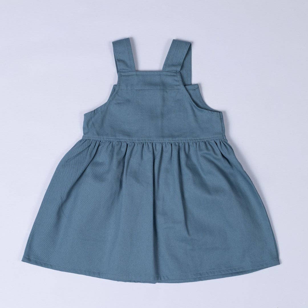 
                  
                    Girls Pleated Dress With Straps: Dusty Pink
                  
                