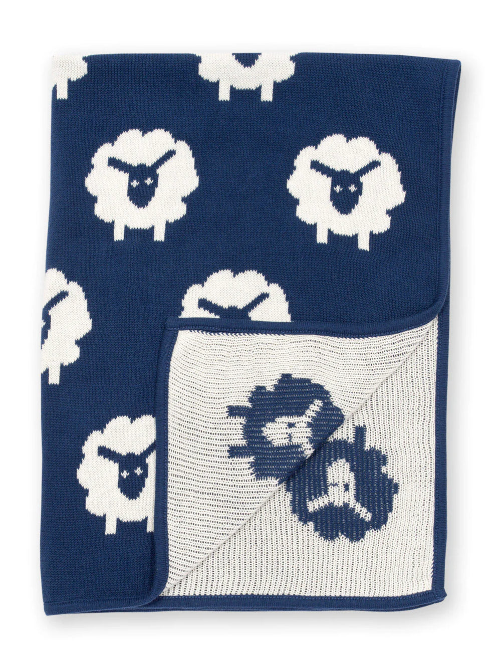 Sheepy Knit Blanket