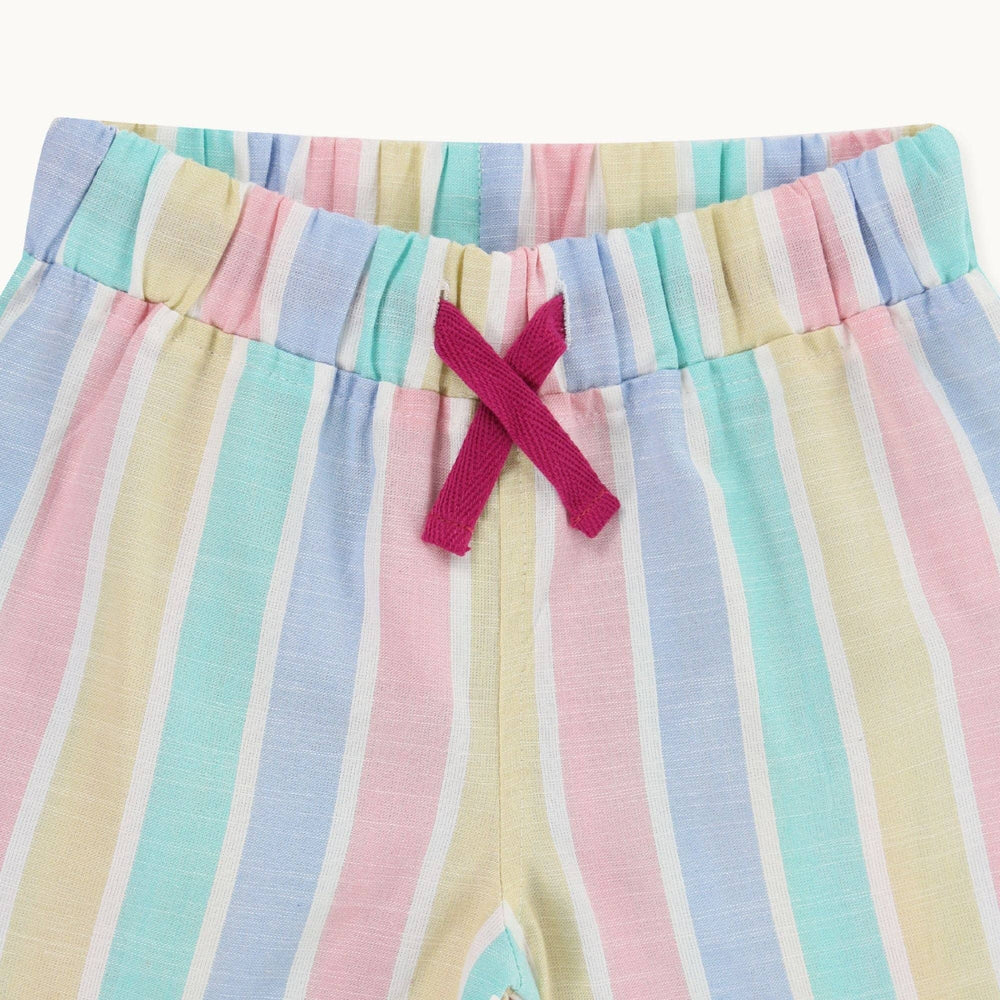 
                  
                    Pretty Deckchair Stripe Print Shorts
                  
                