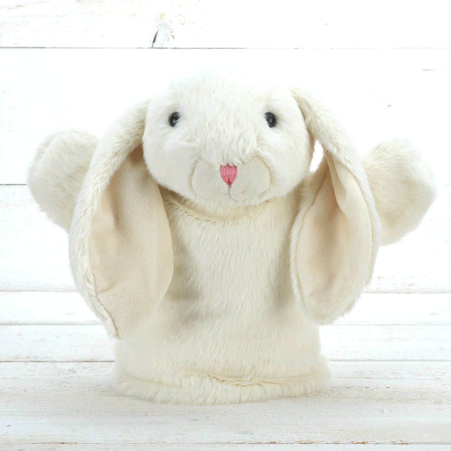 
                  
                    Bunny Baby Soft Toy Hand Puppet Premium Plush Cream - 23cm
                  
                