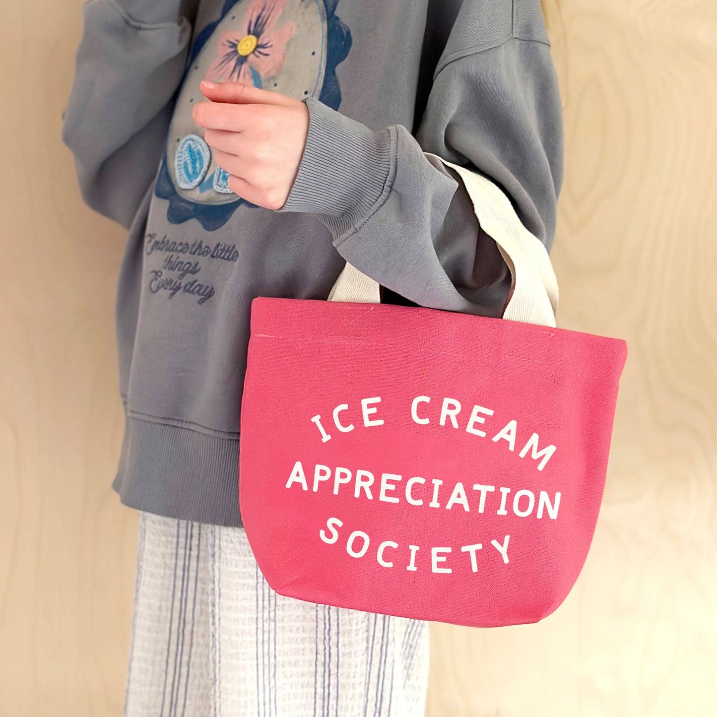 
                  
                    Ice Cream Appreciation Society - Little Bright Pink Bag
                  
                