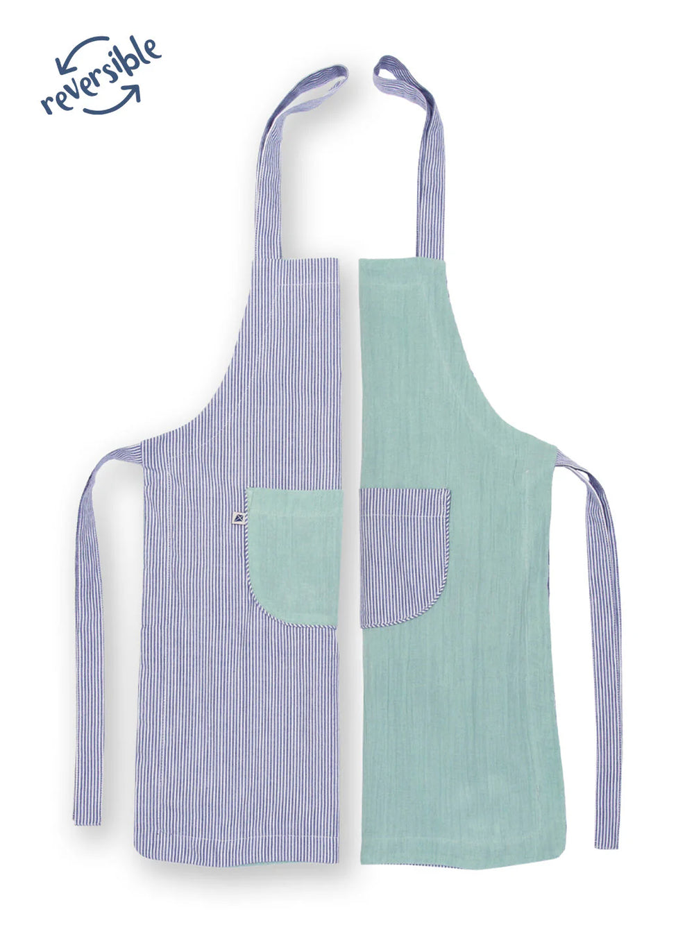 Ticking Apron