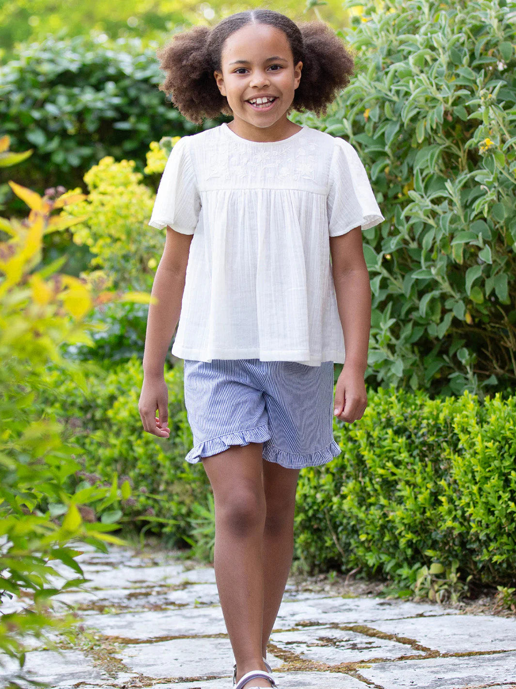 
                  
                    Ticking Frill Shorts
                  
                