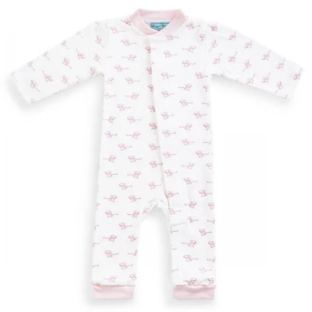 Magnet Mouse  - Pink Mouse Romper