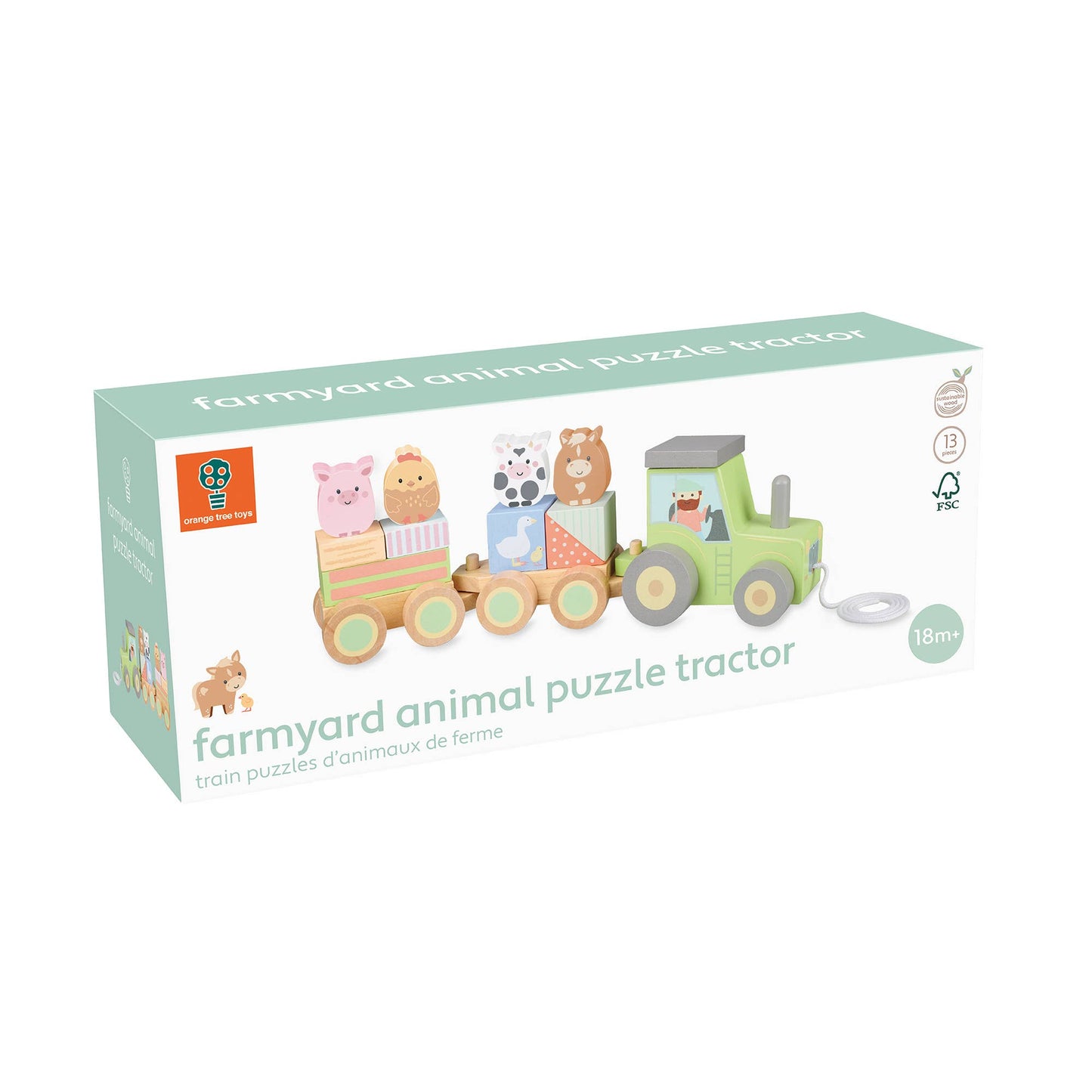 
                  
                    Farmyard Animal Puzzle Tractor
                  
                