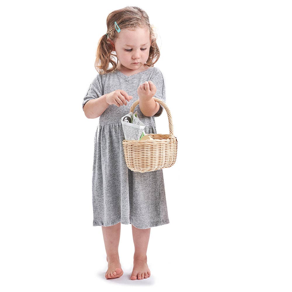 
                  
                    Tender Leaf Wicker Shopping Basket
                  
                