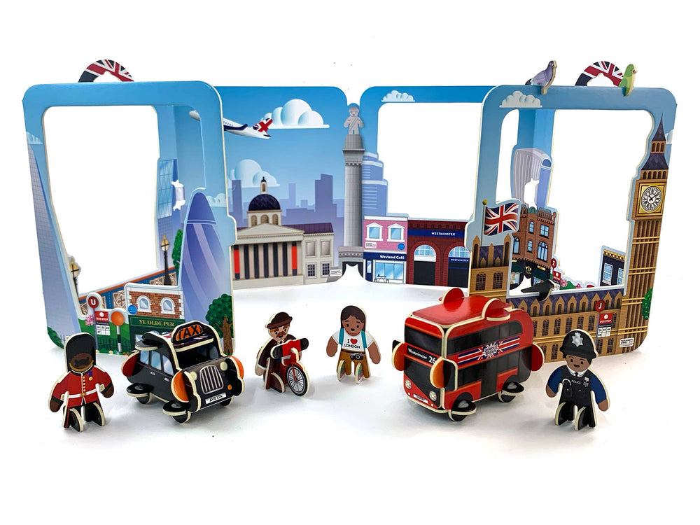 Play Press London Landmarks Pop-out Playset