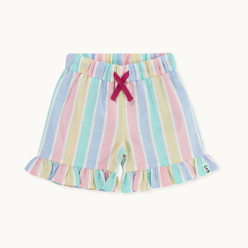 Pretty Deckchair Stripe Print Shorts