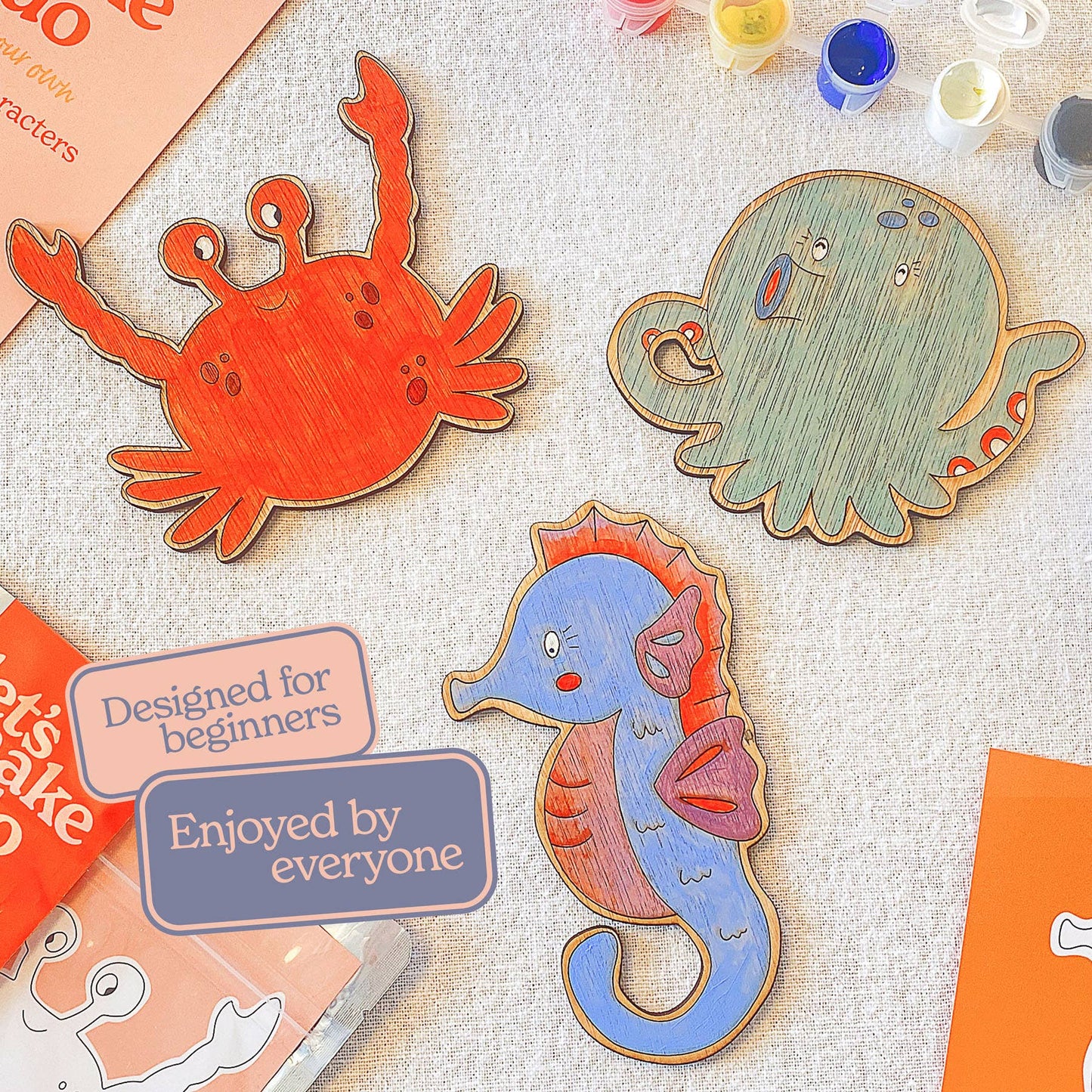 
                  
                    Paint Your Own Wooden Sea Creatures Kit
                  
                