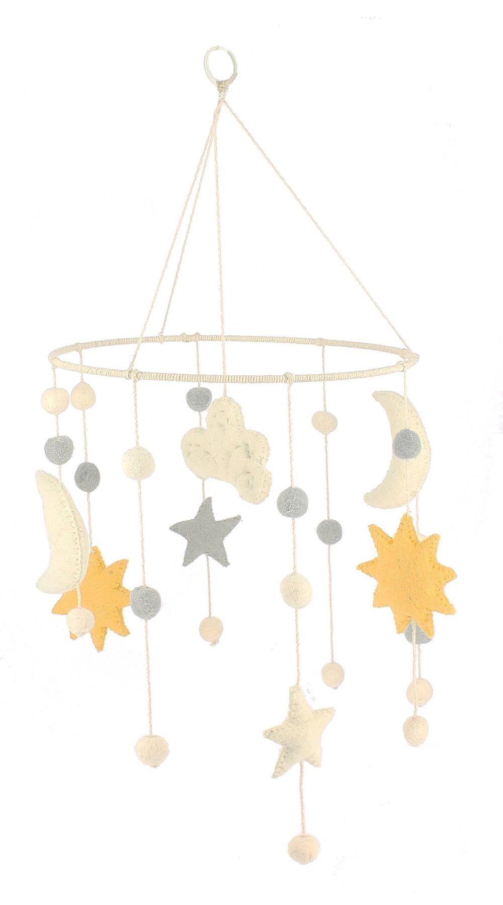 Sun Moon and Stars Mobile 25cm