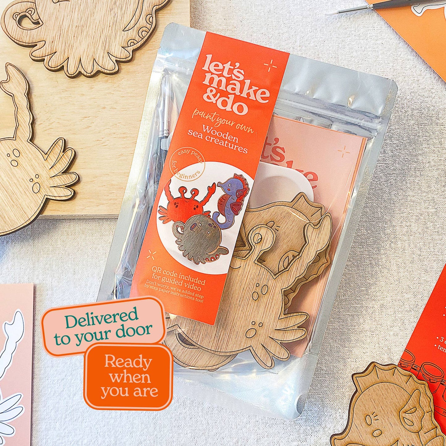 
                  
                    Paint Your Own Wooden Sea Creatures Kit
                  
                