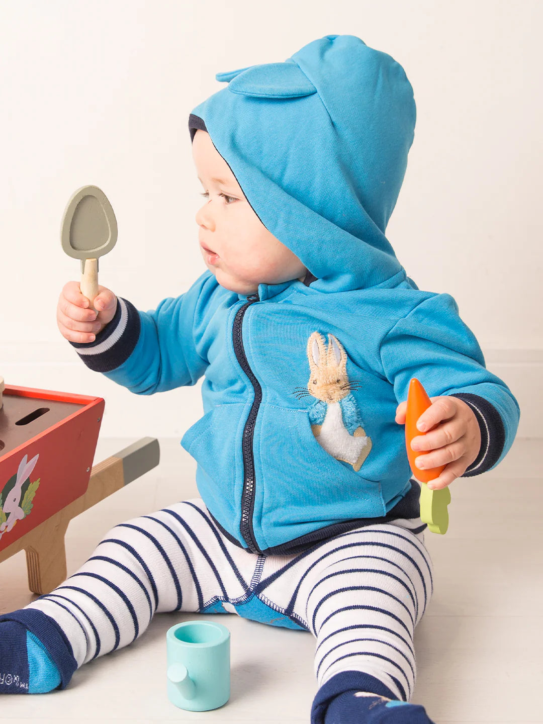 
                  
                    Cosy Blue Hoodie -
                  
                