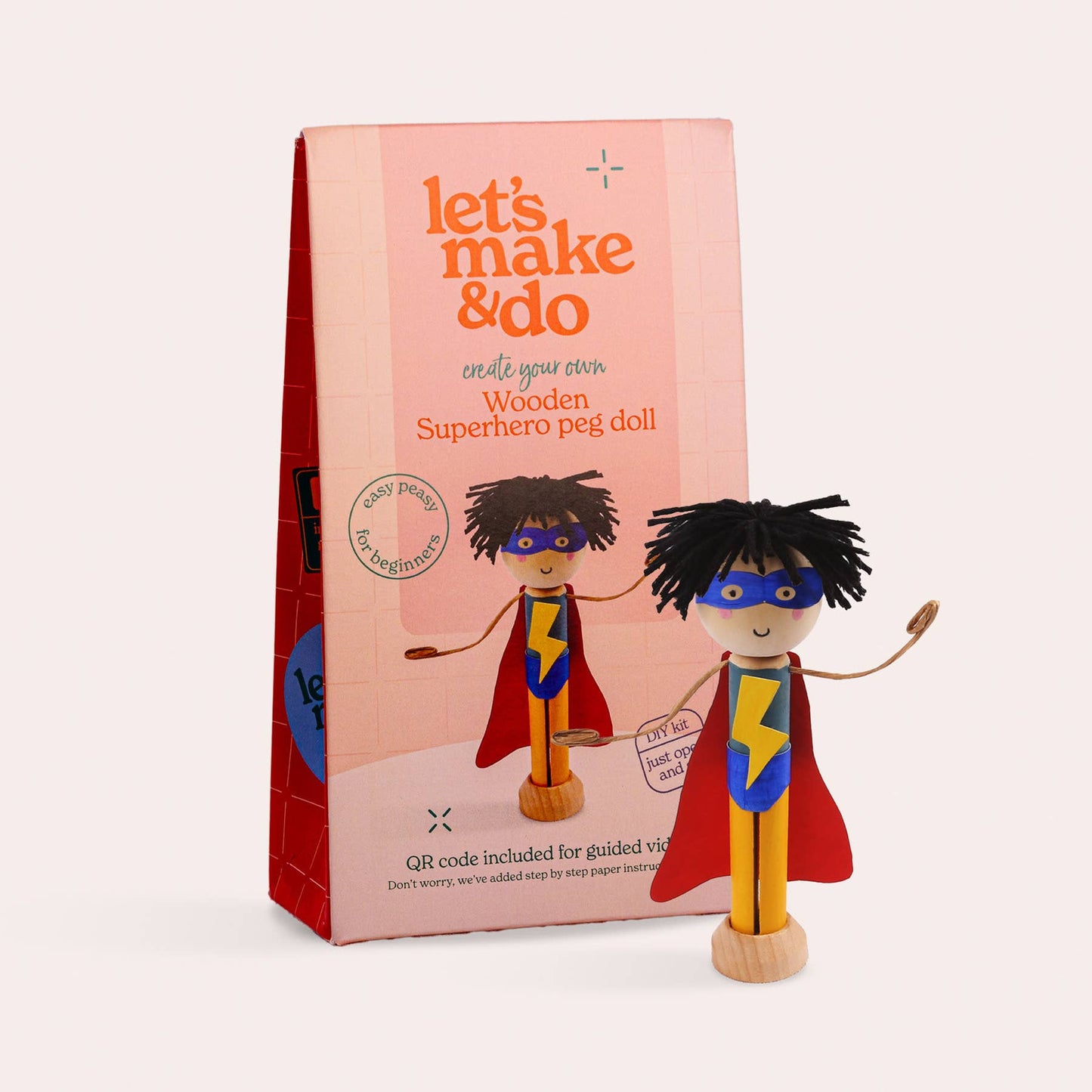 
                  
                    Make Your Own Superhero Craft Kit - Wooden Painting Gift Set
                  
                