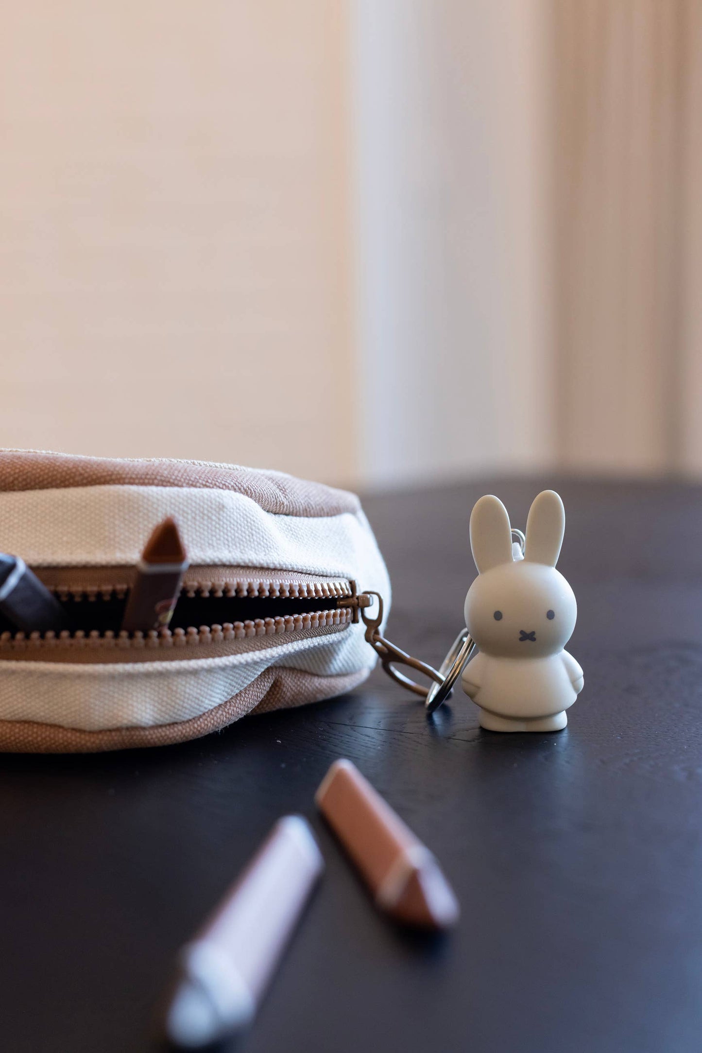 
                  
                    Miffy Keyring - Sand Beige
                  
                