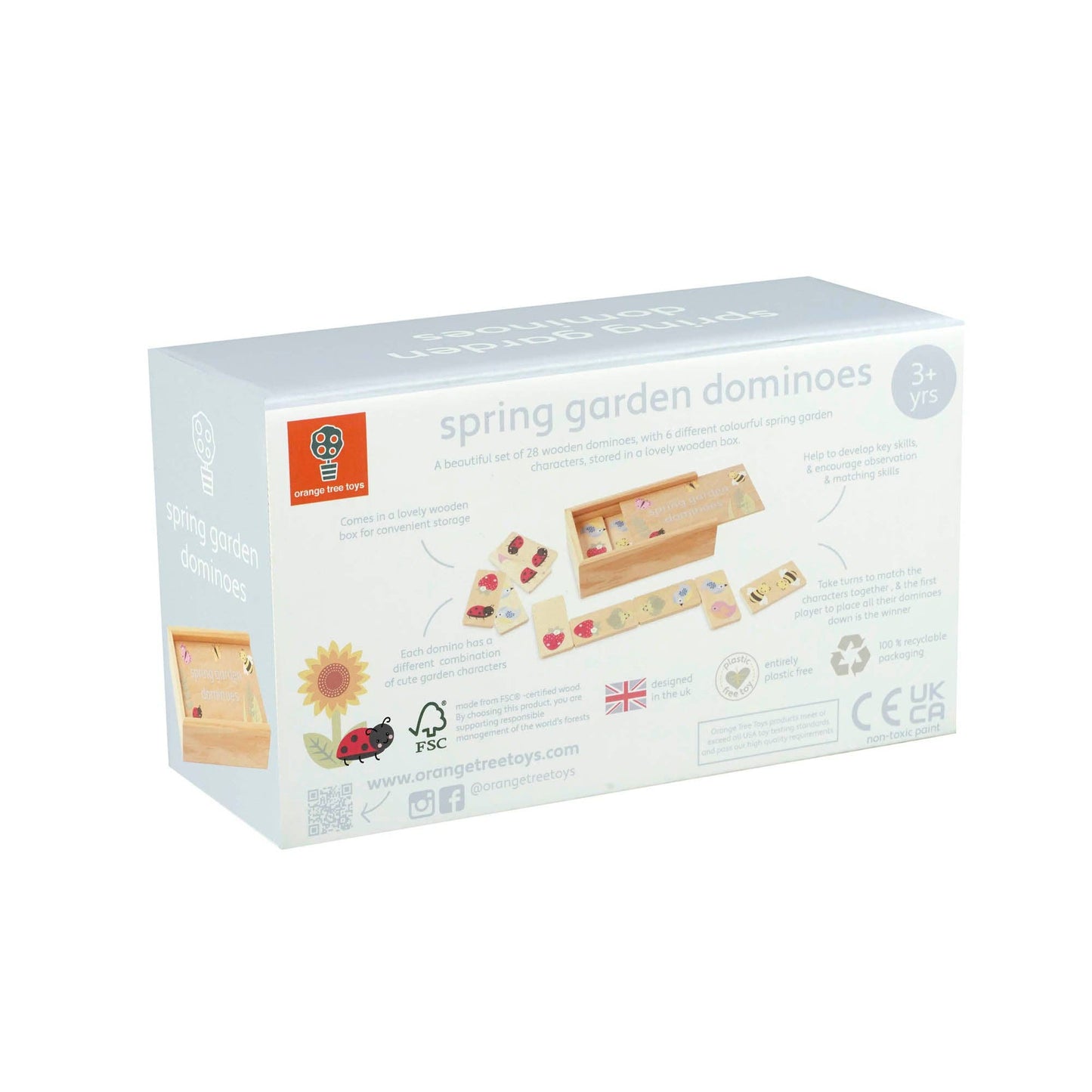 
                  
                    Spring Garden Wooden Dominoes
                  
                