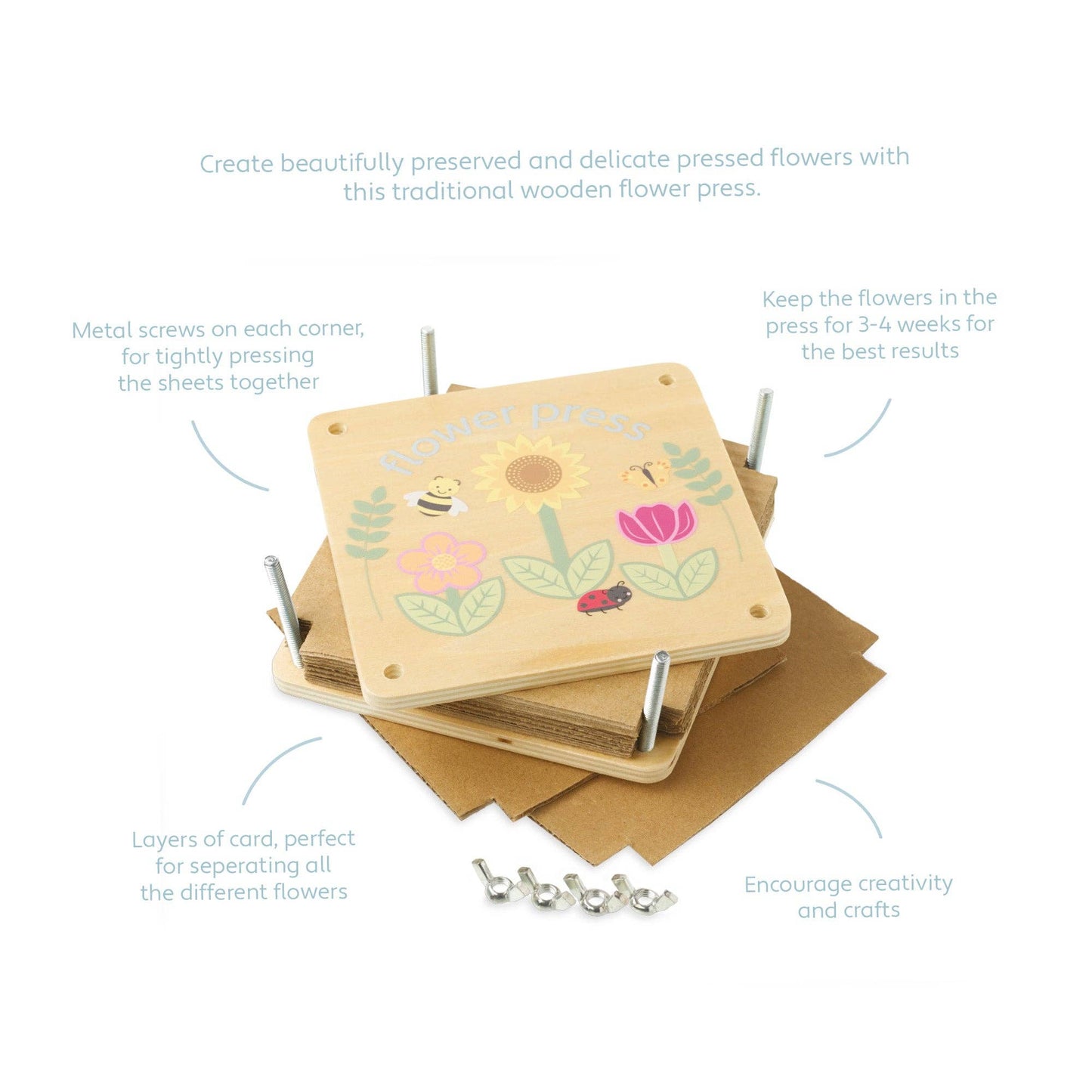 
                  
                    Flower Press Wooden
                  
                