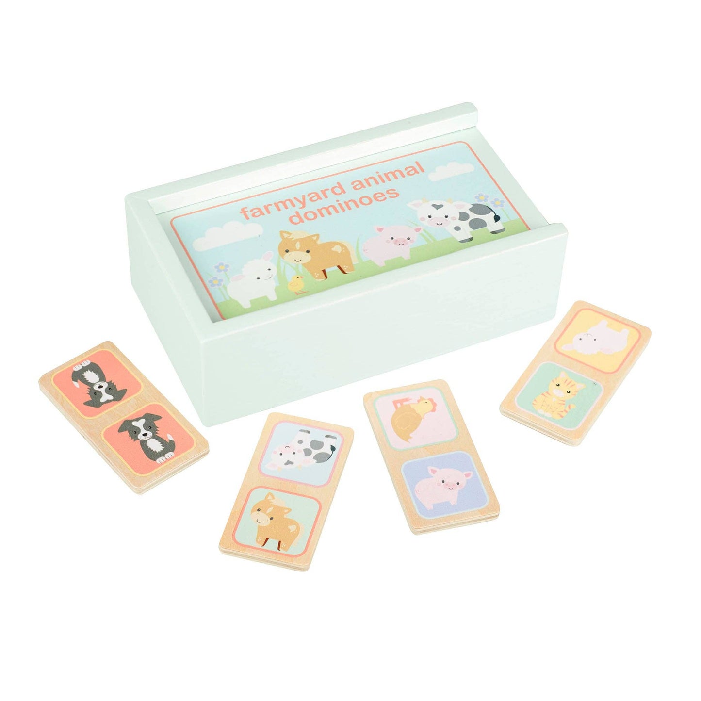 
                  
                    Farmyard Wooden Animal Dominoes
                  
                