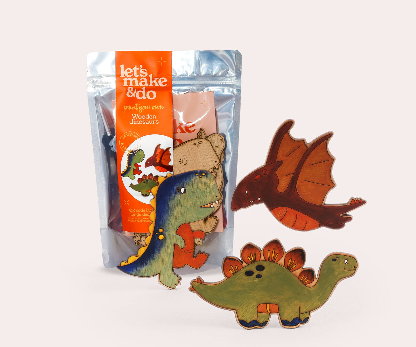 
                  
                    Paint Your Own Wooden Dinosaurs Kit
                  
                