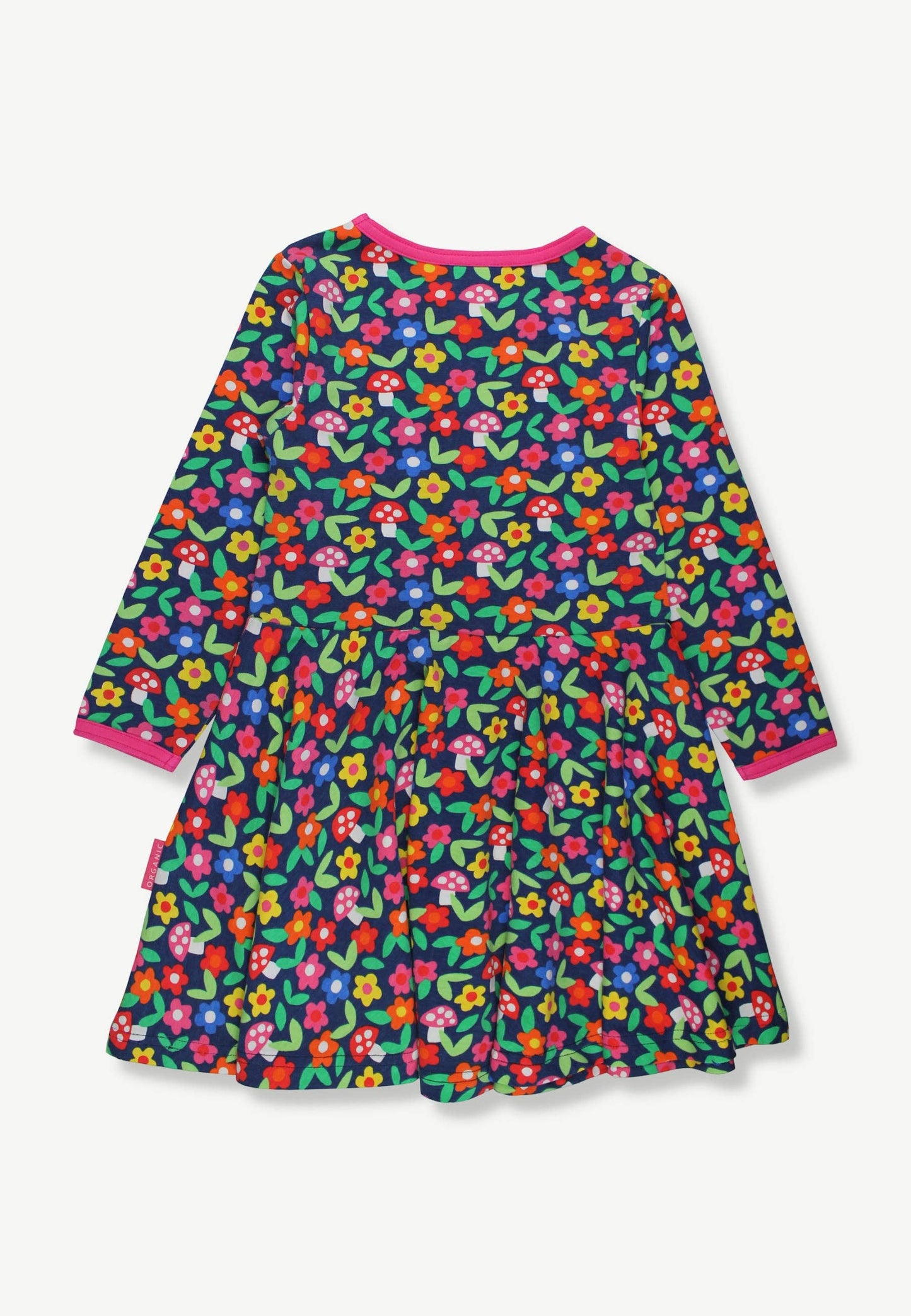 
                  
                    Organic Flower Print Skater Dress
                  
                