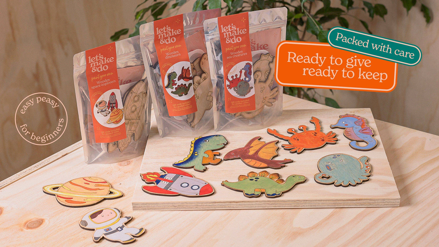 
                  
                    Paint Your Own Wooden Sea Creatures Kit
                  
                