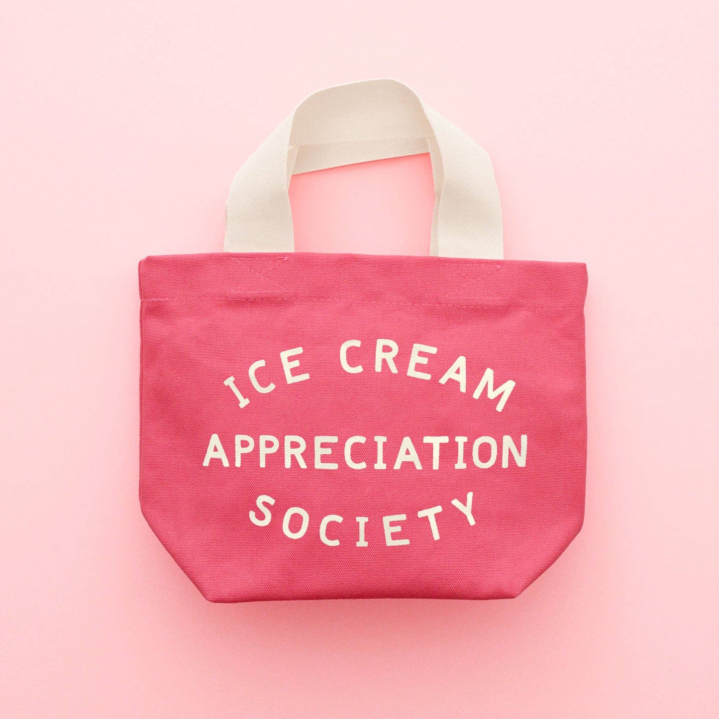 
                  
                    Ice Cream Appreciation Society - Little Bright Pink Bag
                  
                
