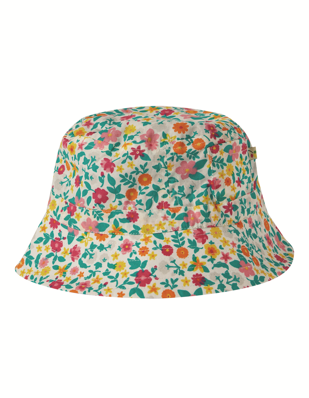 Hattie Reversible Hat - Ditsy Flower Valley