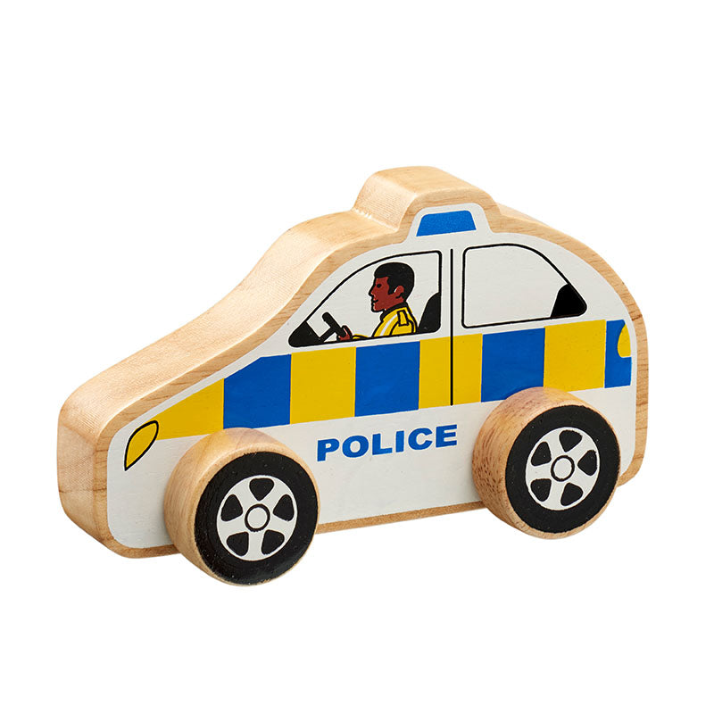 Wooden Police car