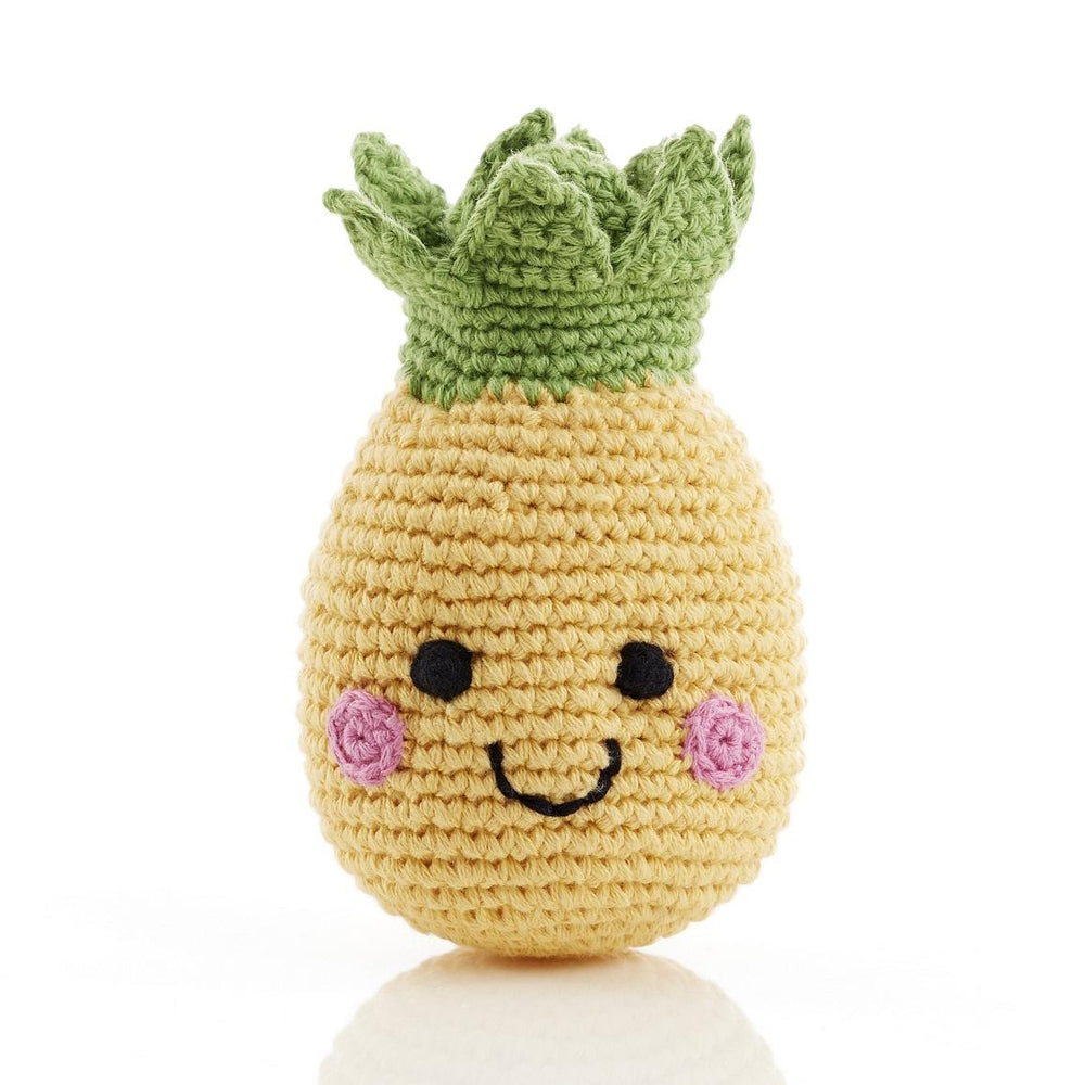 Friendly Crochet Pineapple Rattle