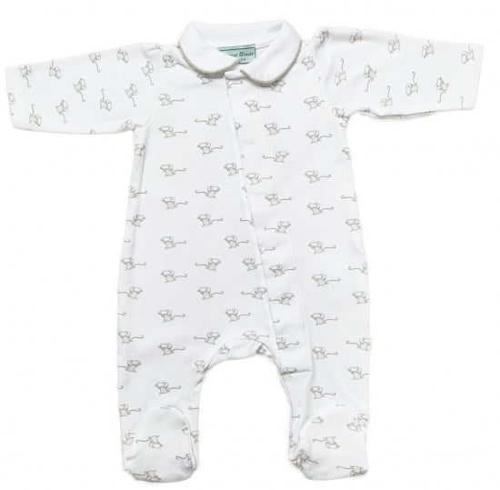 Magnet Mouse - Grey Mouse Sleepsuit