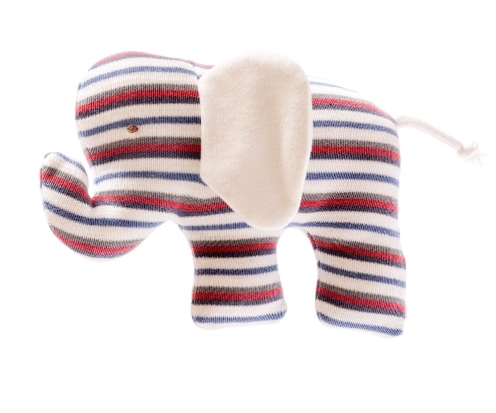 Scrappy Elephant - Red, White & Blue