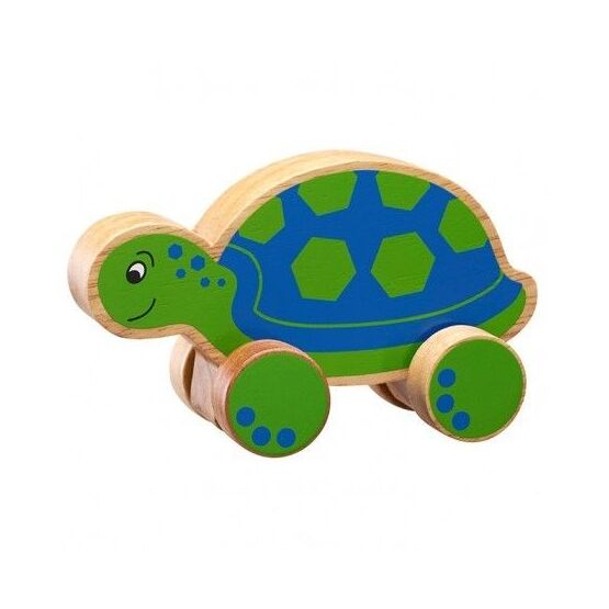 Wooden Turtle Push along