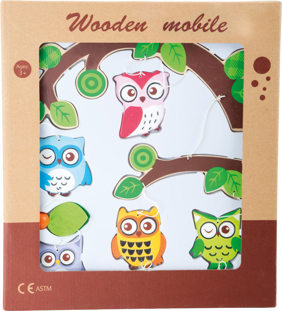 
                  
                    Wooden Owl Mobile
                  
                